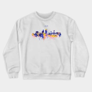 Jacksonville Skyline Silhouette Crewneck Sweatshirt